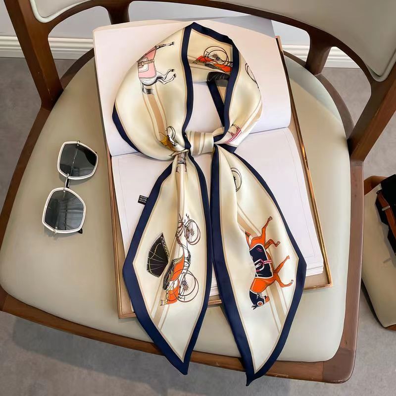 Luxury Bags Designer - Foulard en soie pour femmes, Design