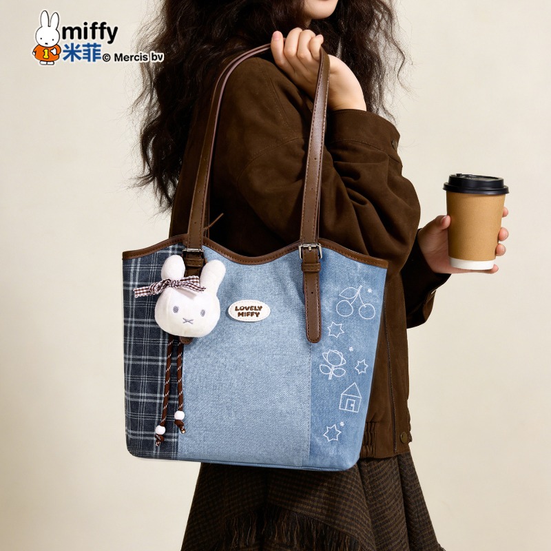 Luxury Bags Edit - Sac fourre-tout Miffy Kawaii Anime à
