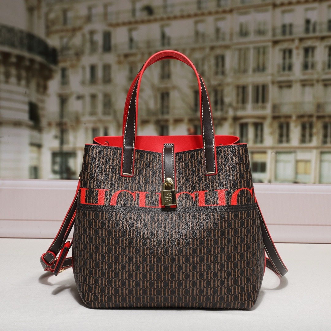 Luxury Bags Edit - Sac seau imprimé de luxe CH