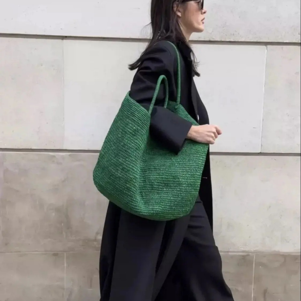 Sac cabas en rotin tissé à la  - Luxury Bags 2026 avis et prix