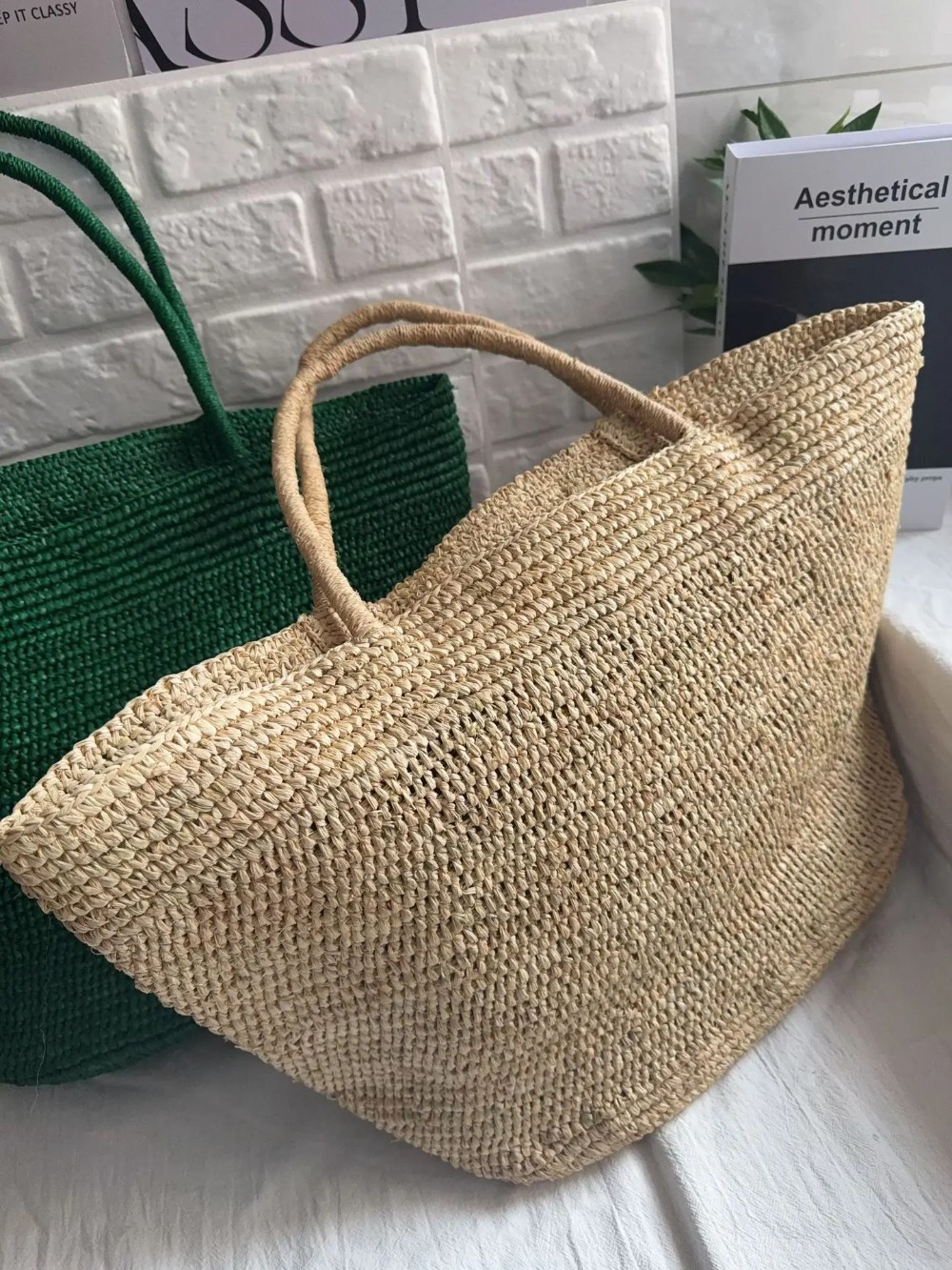 Sac cabas en rotin tissé à la  - Luxury Bags 2026 avis et prix