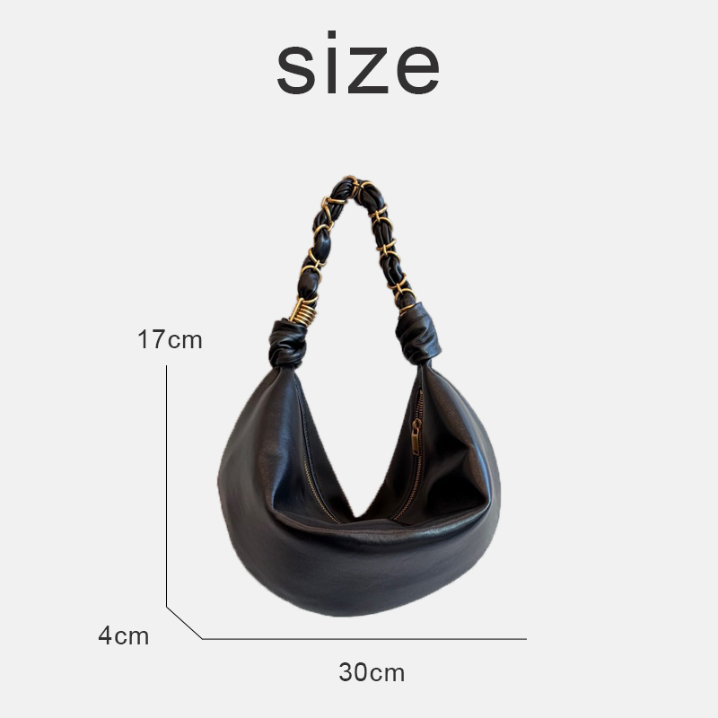 Sacs demi-lune en cuir véritab - Luxury Bags 2026 avis et prix